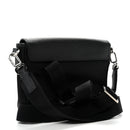 Re-Nylon Saffiano Triangle Shoulder Bag Black