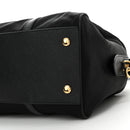 Re-Nylon Saffiano Medium Re-Edition 1978 Top Handle Bag Black