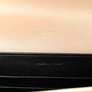 Grain De Poudre Monogram Cassandra Chain Wallet Dark Beige