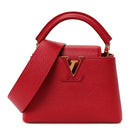 Taurillon Mini Capucines Scarlet