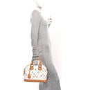 Monogram Multicolor Alma PM White