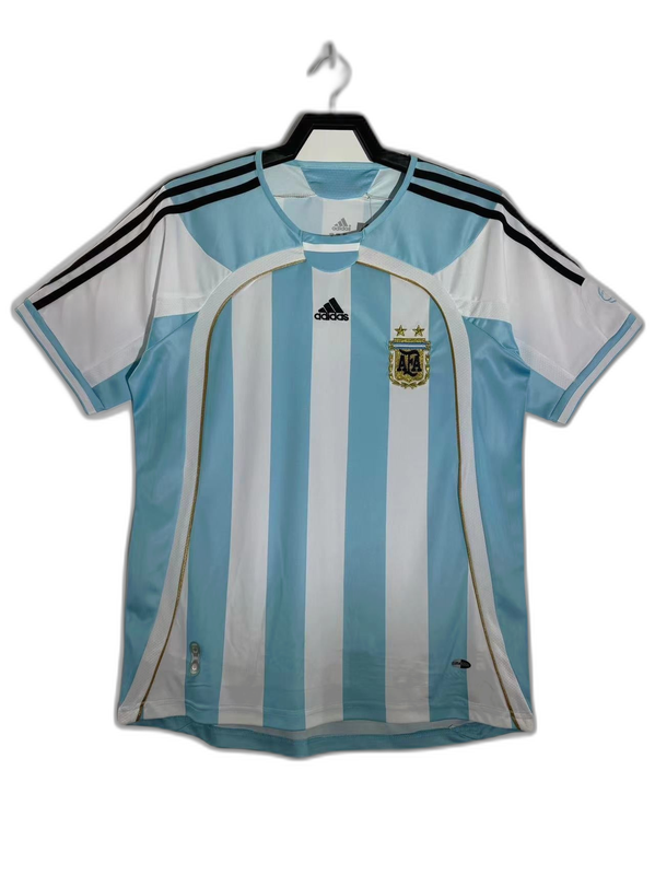 Argentina 06/07 I Home Jersey - Retro Version | Free Shipping + Keychain Gift