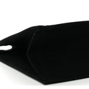Linen Calfskin Rive Gauche Tote Black