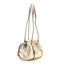Metallic Nappa Mini Joie Shoulder Bag Pirite