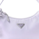 Re-Nylon Saffiano Mini Re-Edition 2000 Bag Glicine