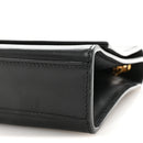 Smooth Calfskin Medium Classic Monogram Kate Tassel Satchel Black