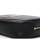Grain De Poudre Matelasse Monogram Mini Lou Camera Bag Black