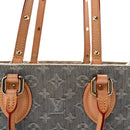 Monogram Denim Onthego MM Washed Grey