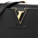 Taurillon Braided Capucines Mini Black