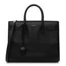 Calfskin Small Sac De Jour Black