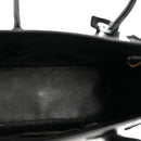 Calfskin Crocodile Embossed Baby Sac De Jour Black