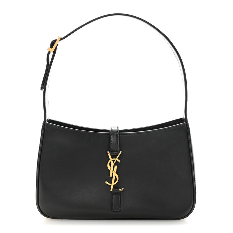Smooth Calfskin Le 5 A 7 Hobo Black