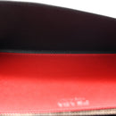 Saffiano Bi-Color Wallet On Chain Black Fuoco