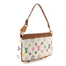 Monogram Multicolor Pochette Accessories White