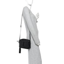 Calfskin Matelasse Monogram Monochrome Lou Camera Bag Black