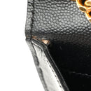 Grain De Poudre Medium Classic Monogram Kate Satchel Black