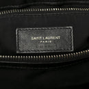 Grain de Poudre Calfskin Y Quilted Monogram Medium Loulou Chain Satchel Black