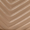 Calfskin Matelasse Monogram Lou Camera Bag Dark Beige