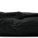 Tessuto Nylon Saffiano Flat Messenger Bag Black