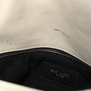 Lambskin Quilted Medium Loulou Puffer Monogram Chain Satchel Crema Soft