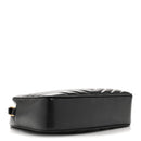 Calfskin Matelasse Monogram Lou Camera Bag Black