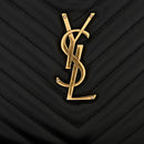 Calfskin Matelasse Monogram Lou Camera Bag Black