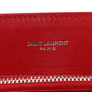 Calfskin Y Quilted Monogram Medium Loulou Chain Satchel Red