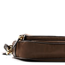Re-Nylon Saffiano Mini Shoulder Bag Sienna