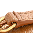 Grain De Poudre Matelasse Monogram Mini Lou Camera Bag Dark Natural