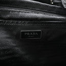 Re-Nylon Vela Saffiano Medium Backpack Black