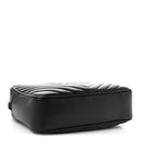 Calfskin Matelasse Monogram Monochrome Lou Camera Bag Black