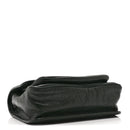 Crinkled Calfskin Matelasse Monogram Baby Niki Chain Satchel Dark Green
