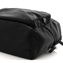Re-Nylon Saffiano Zip Backpack Black