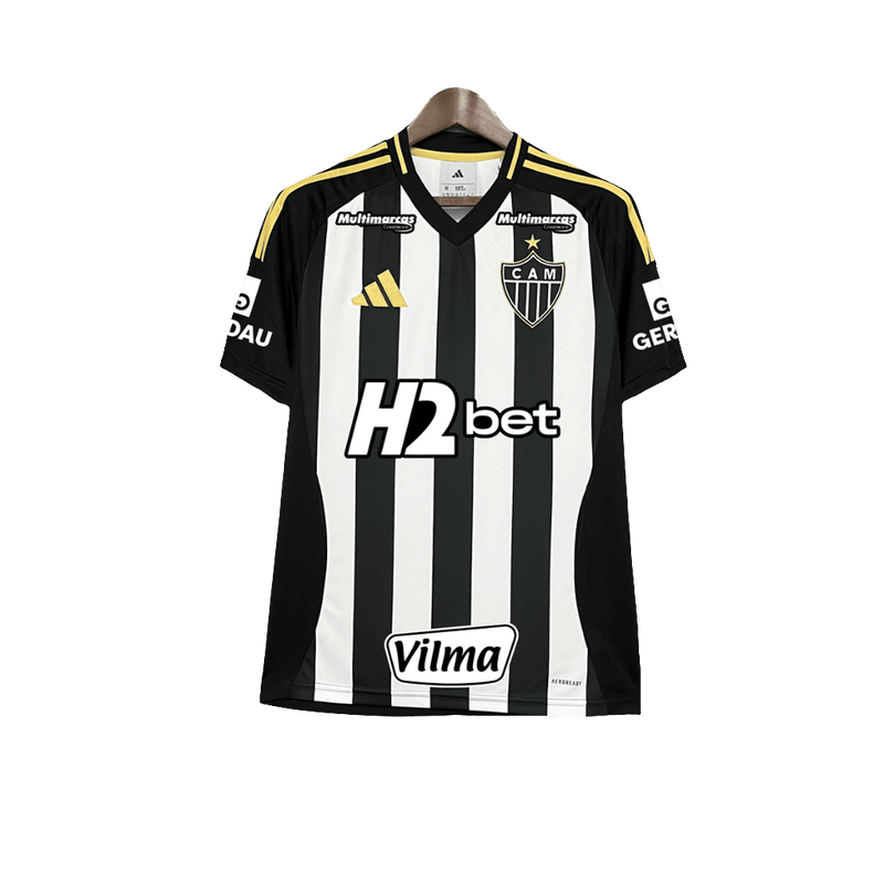 Atletico Mineiro 25/26 I Home Jersey - All Sponsors - Fan Version | Free Shipping + Keychain Gift