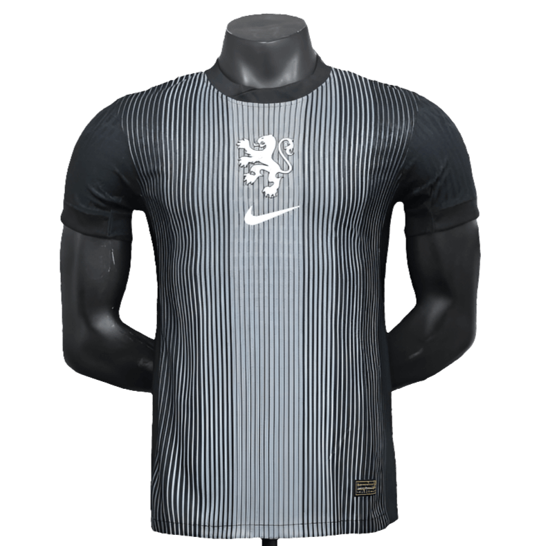 Netherlands 25/26 Goalkeeper Jersey - Black - Player Version | Free Shipping + Keychain Gift