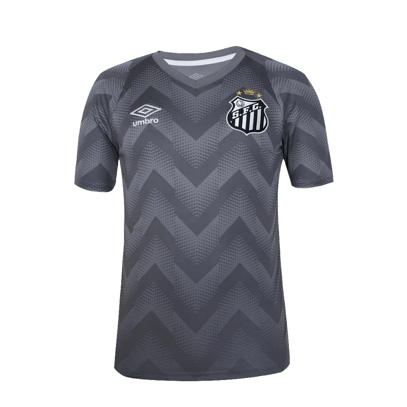 Santos 24/25 Goalkeeper Jersey - Gray - Fan Version | Free Shipping + Keychain Gift