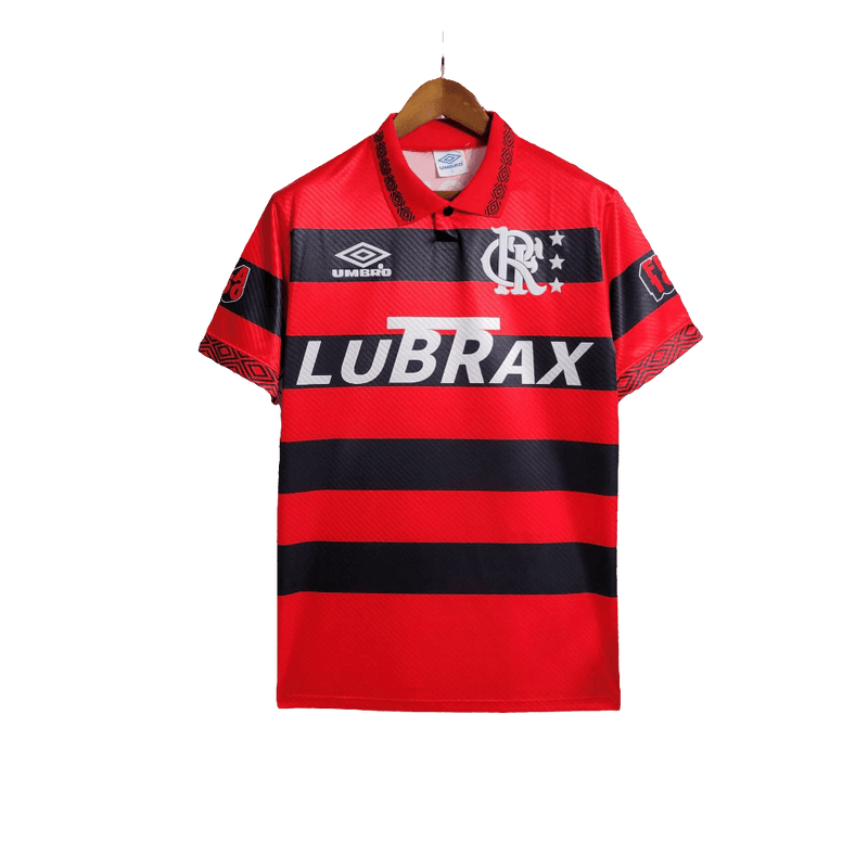 Flamengo 94/95 I Home Jersey - Retro Version | Free Shipping + Keychain Gift