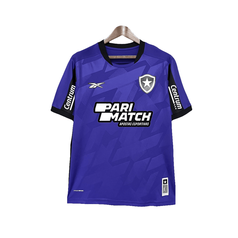 Botafogo 24/25 Goalkeeper Jersey - Purple - All Sponsors - Fan Version | Free Shipping + Keychain Gift