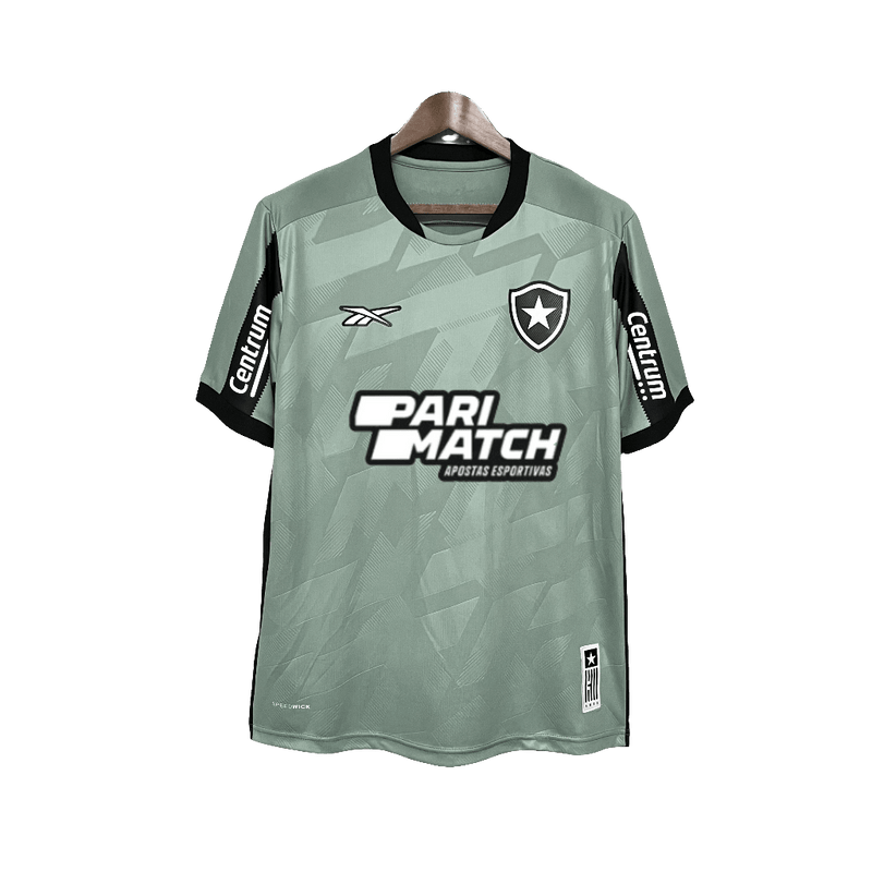 Botafogo 24/25 Goalkeeper Jersey - All Sponsors - Fan Version | Free Shipping + Keychain Gift