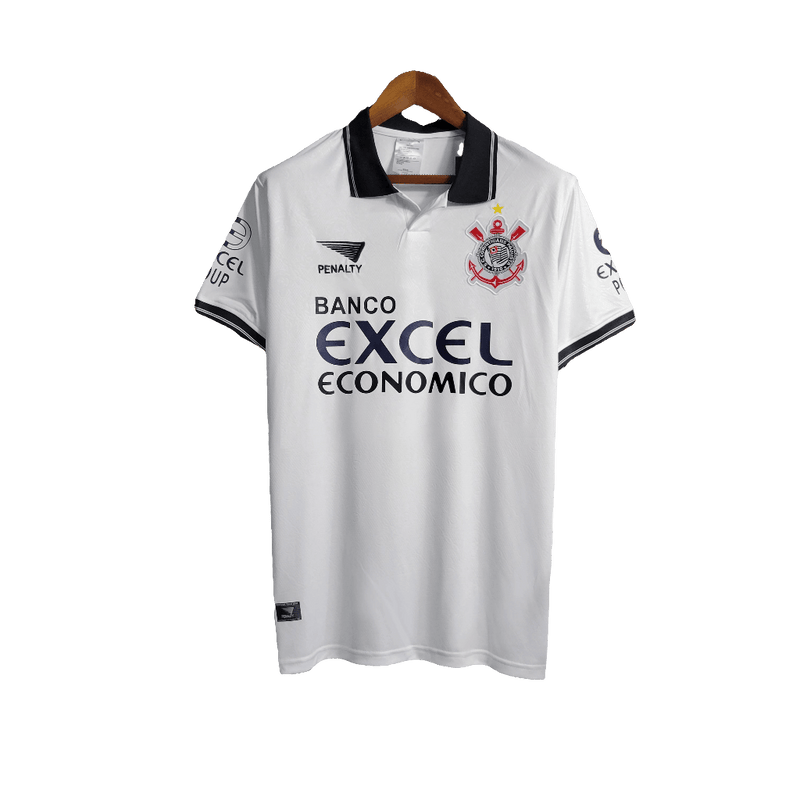Corinthians 1997 I Home Jersey - Retro Version | Free Shipping + Keychain Gift