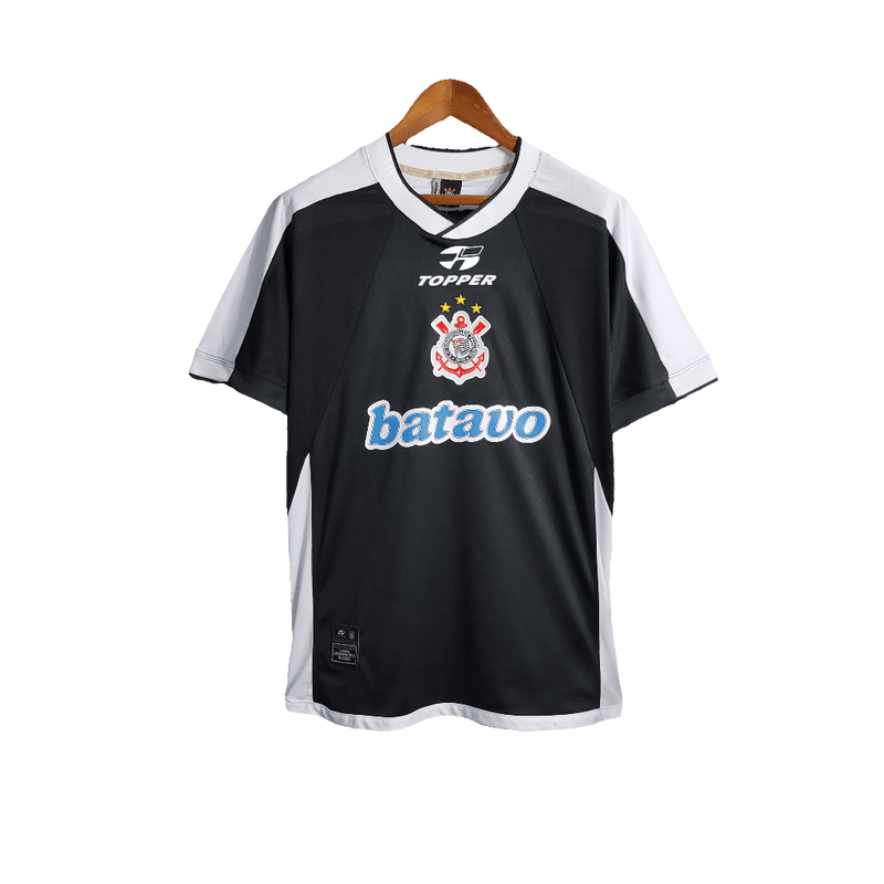 Corinthians 2000 II Away Jersey - Retro Version | Free Shipping + Keychain Gift