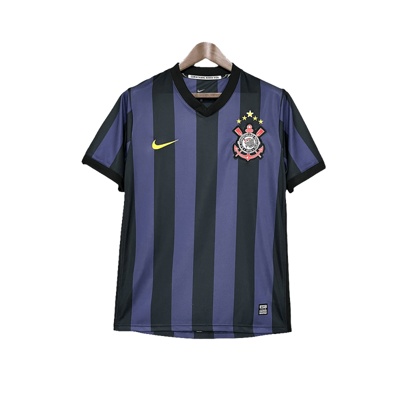Corinthians 2009 II Away Jersey - Retro Version | Free Shipping + Keychain Gift