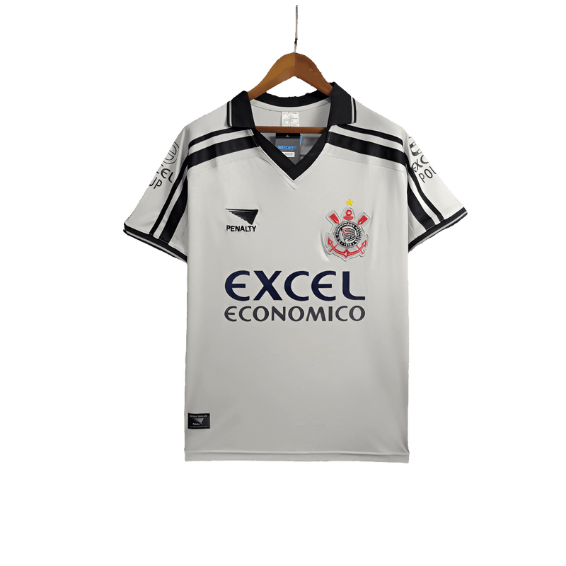 Corinthians 1998 I Home Jersey - Retro Version | Free Shipping + Keychain Gift