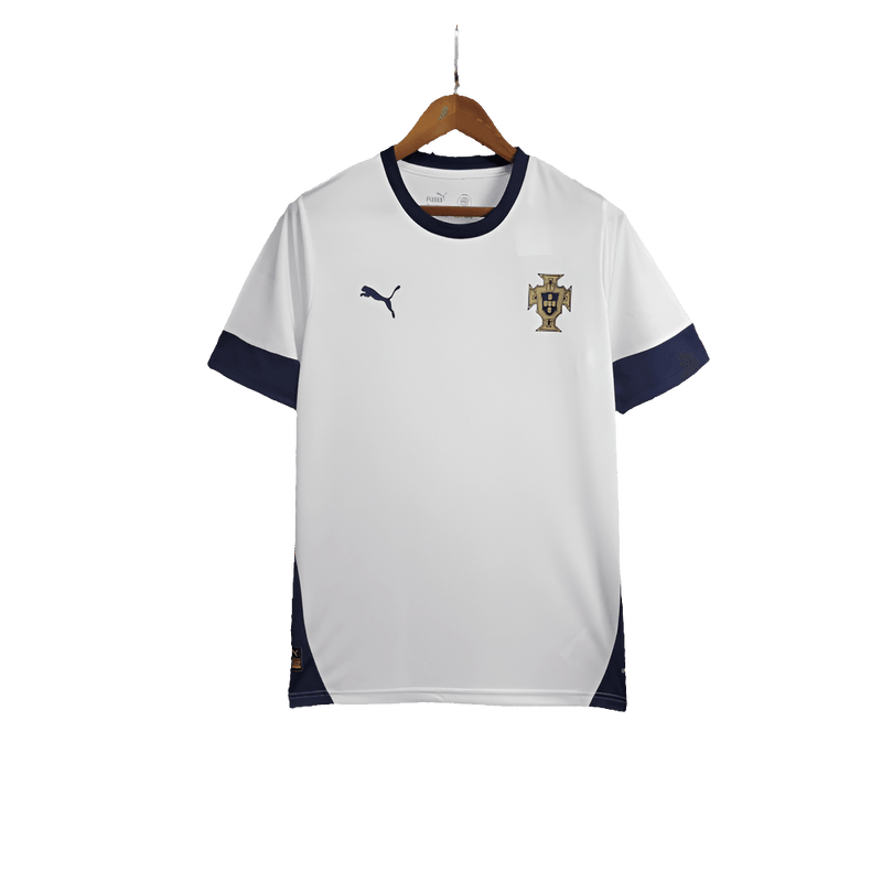 Portugal 25/26 Training Jersey - White - Fan Version | Free Shipping + Keychain Gift