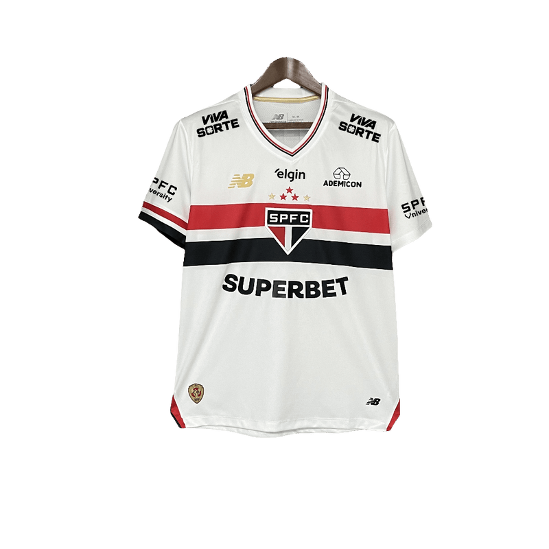 Sao Paulo 25/26 I Home Jersey - All Sponsors - Fan Version | Free Shipping + Keychain Gift
