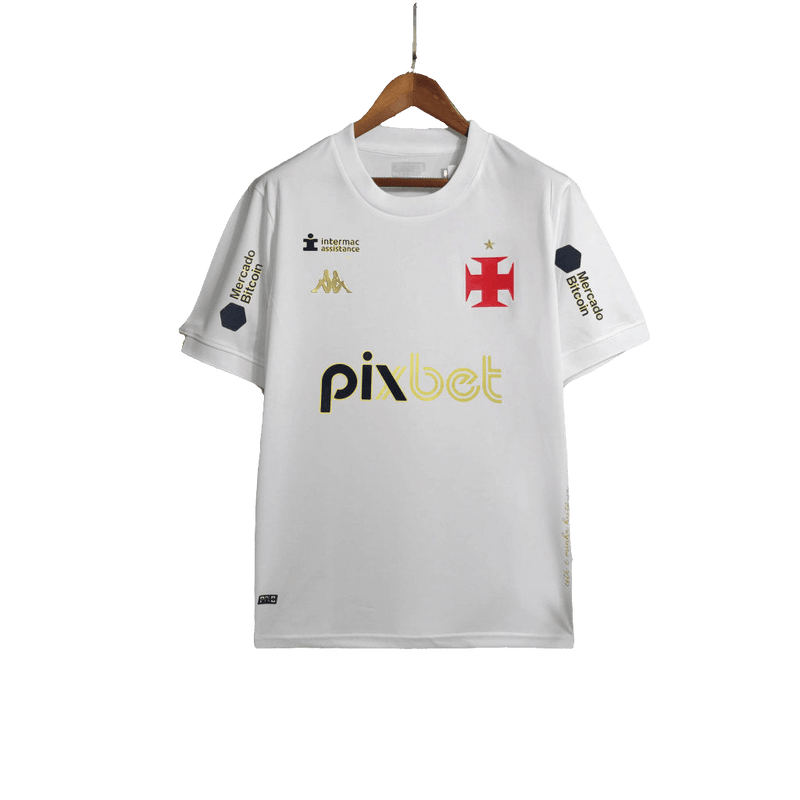 Vasco 23/24 Goalkeeper Jersey - White - All Sponsors - Fan Version | Free Shipping + Keychain Gift