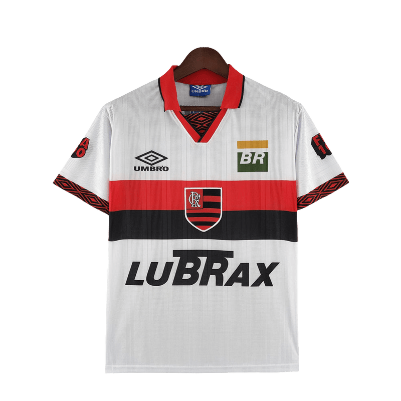 Flamengo 1995 II Away Jersey - Retro Version | Free Shipping + Keychain Gift
