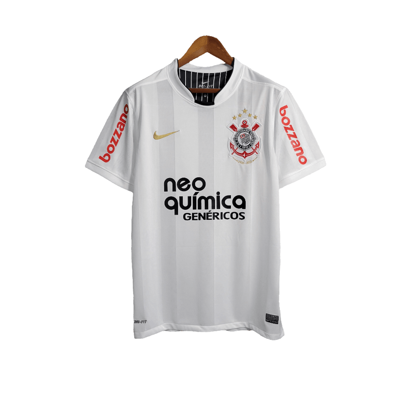 Corinthians 2012 I Home Jersey - Retro Version | Free Shipping + Keychain Gift