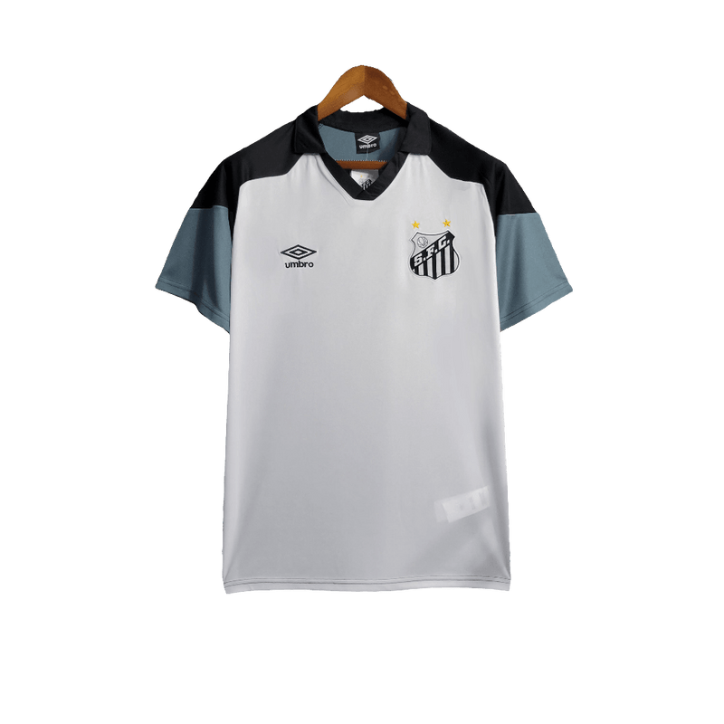 Santos 23/24 Training Jersey - White - Fan Version | Free Shipping + Keychain Gift