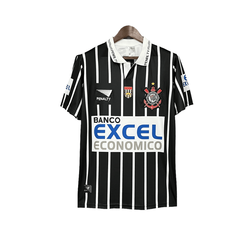 Corinthians 1998 II Away Jersey - Retro Version | Free Shipping + Keychain Gift